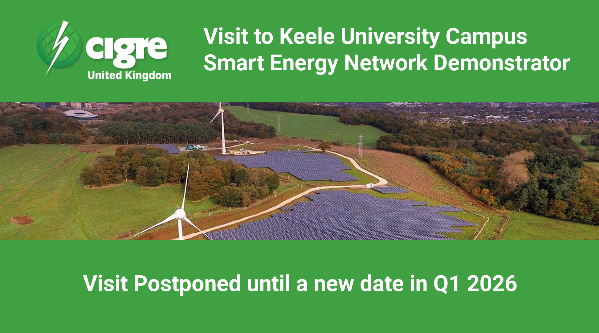 Keele Postponed