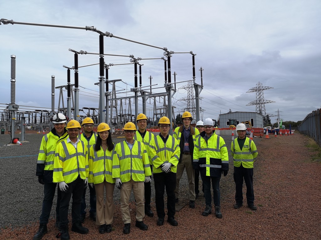 CIGRE NGN Visit to Neilston Substation, Glasgow, Scotland CIGREUK