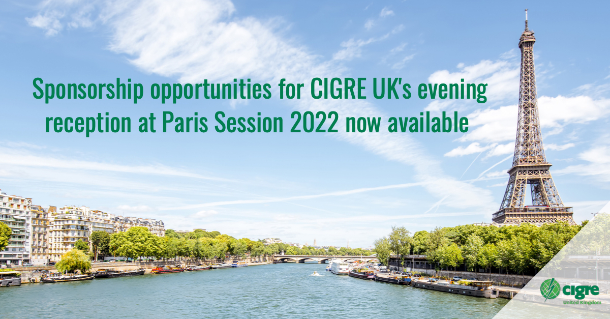 CIGRE UK's Evening Reception Sponsorship Opportunities - Paris Session ...