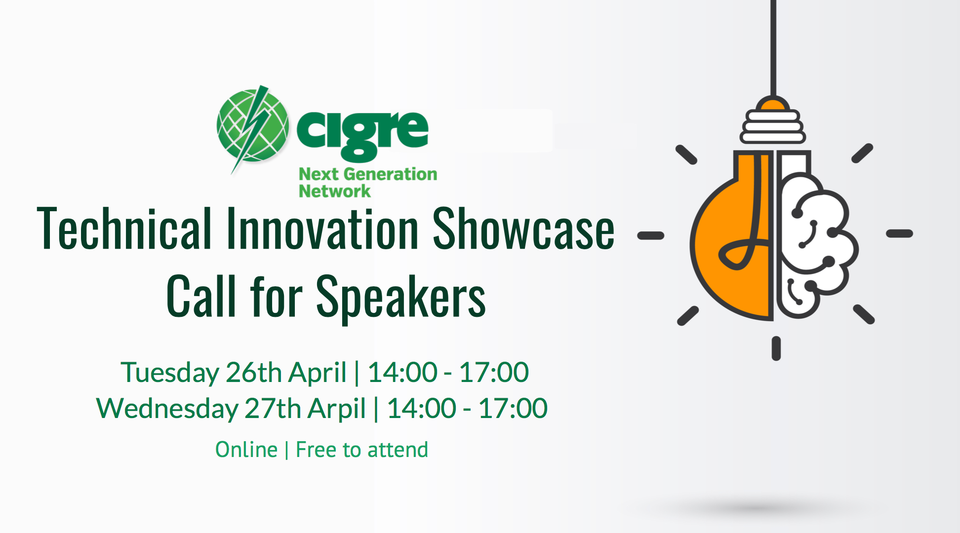 Innovation showcase call for speakers (eventbrite)